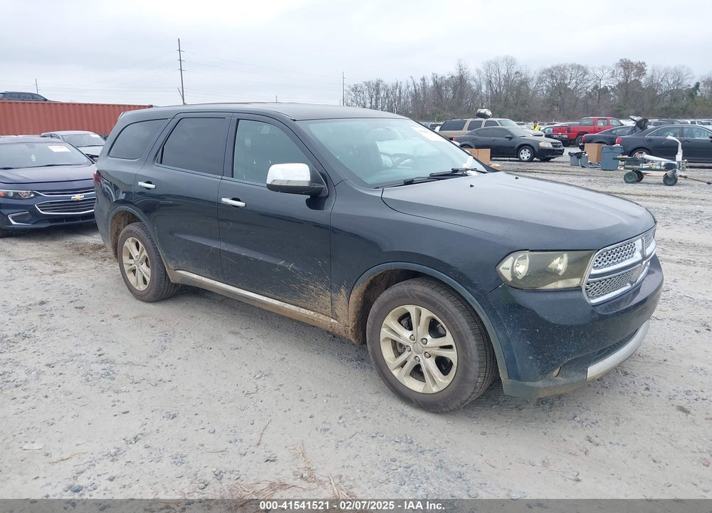 2013 DODGE DURANGO SXT VIN: 1C4RDHAG7DC617356