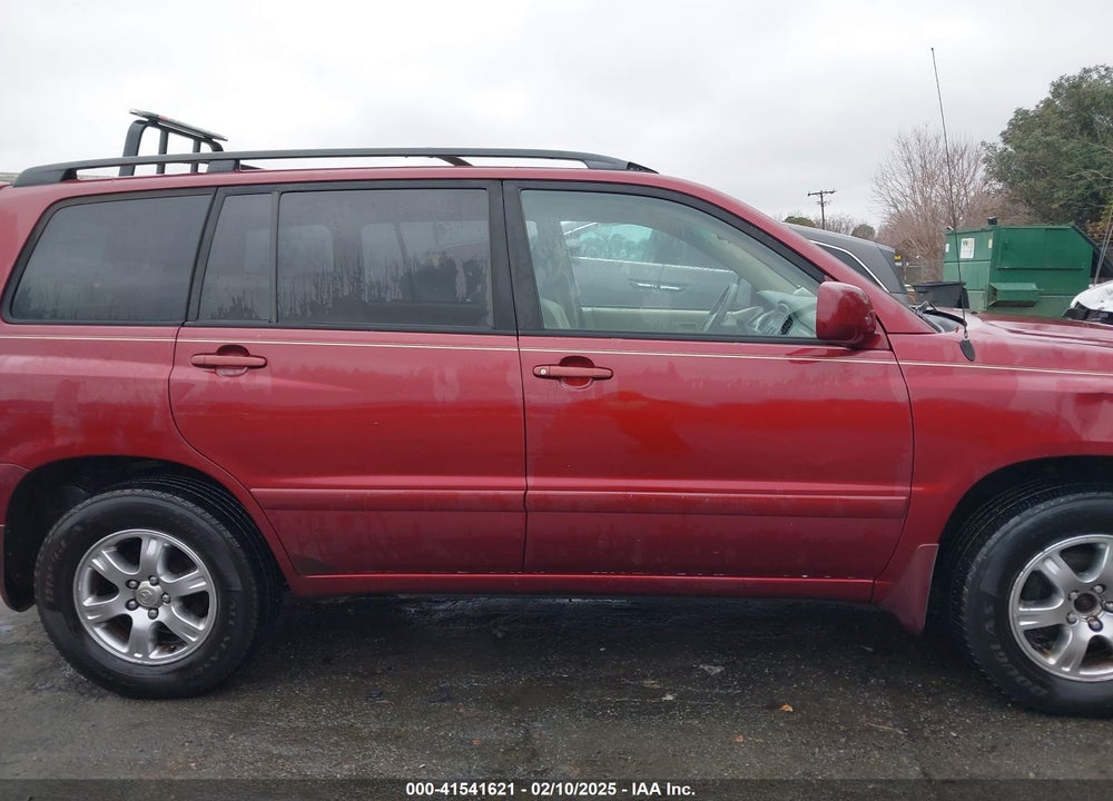 2007 TOYOTA HIGHLANDER V6 VIN: JTEEP21A870209402