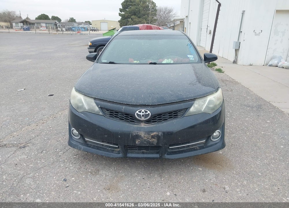 2012 TOYOTA CAMRY SE VIN: 4T1BF1FK7CU523451