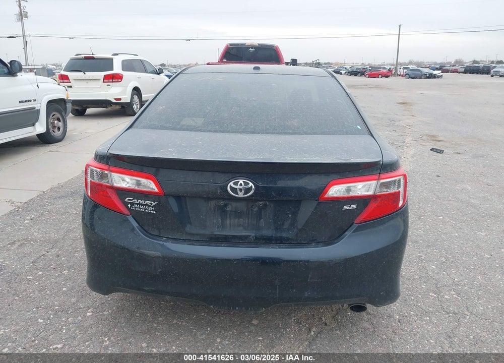 2012 TOYOTA CAMRY SE VIN: 4T1BF1FK7CU523451