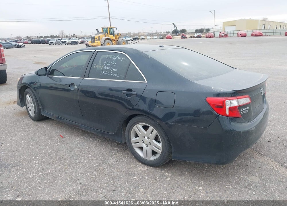 2012 TOYOTA CAMRY SE VIN: 4T1BF1FK7CU523451