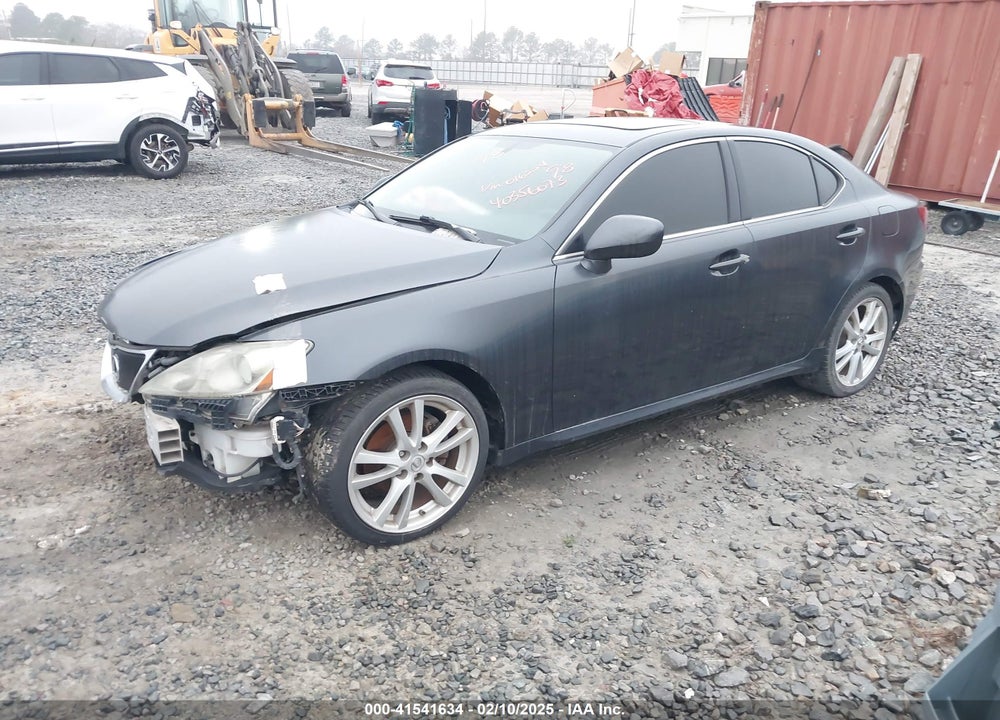 2006 LEXUS IS 250 VIN: JTHBK262X65016224