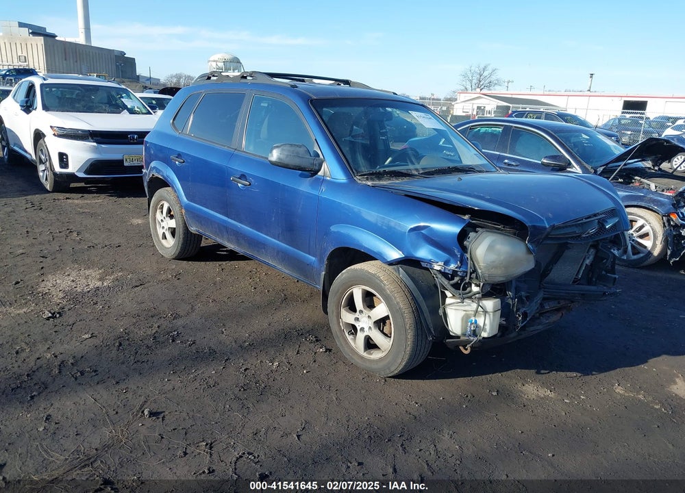 2008 HYUNDAI TUCSON GLS VIN: KM8JM12B28U913372