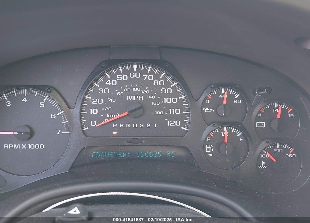2006 CHEVROLET TRAILBLAZER LT VIN: 1GNDS13S162164991
