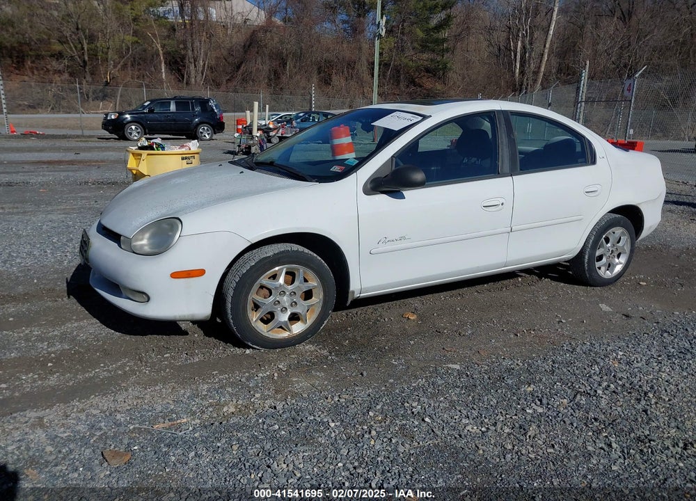 2000 PLYMOUTH NEON HIGHLINE VIN: 1P3ES46C4YD777567