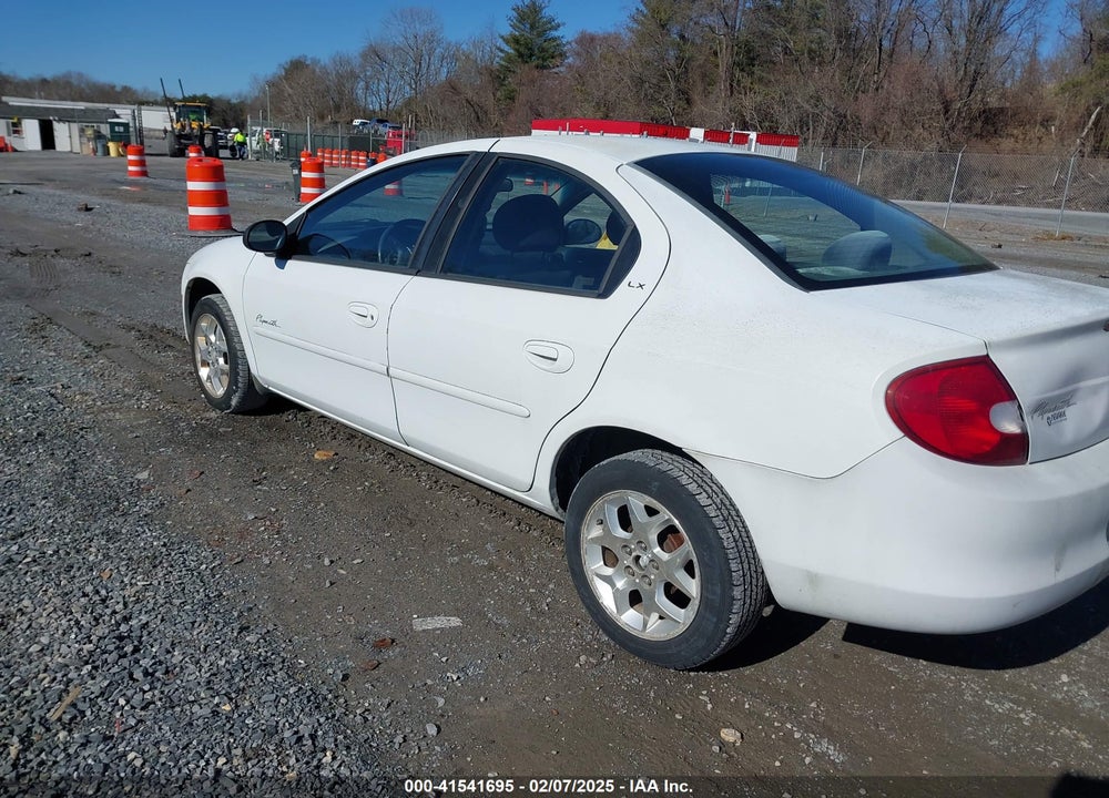 2000 PLYMOUTH NEON HIGHLINE VIN: 1P3ES46C4YD777567