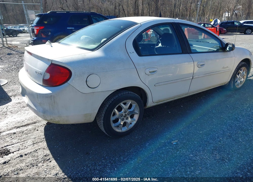 2000 PLYMOUTH NEON HIGHLINE VIN: 1P3ES46C4YD777567