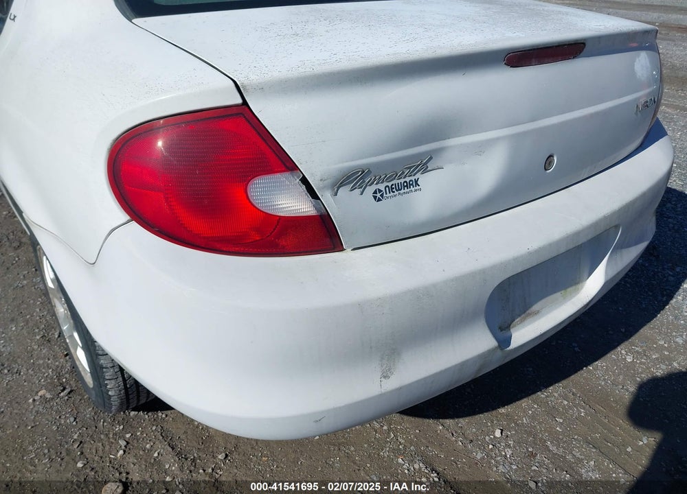 2000 PLYMOUTH NEON HIGHLINE VIN: 1P3ES46C4YD777567