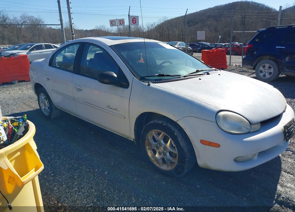 2000 PLYMOUTH NEON HIGHLINE VIN: 1P3ES46C4YD777567