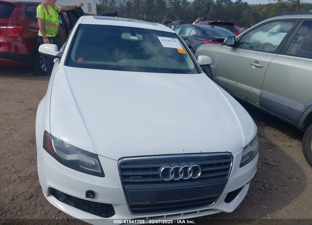 2011 AUDI A4 2.0T PREMIUM VIN: WAUFFAFL6BN056463