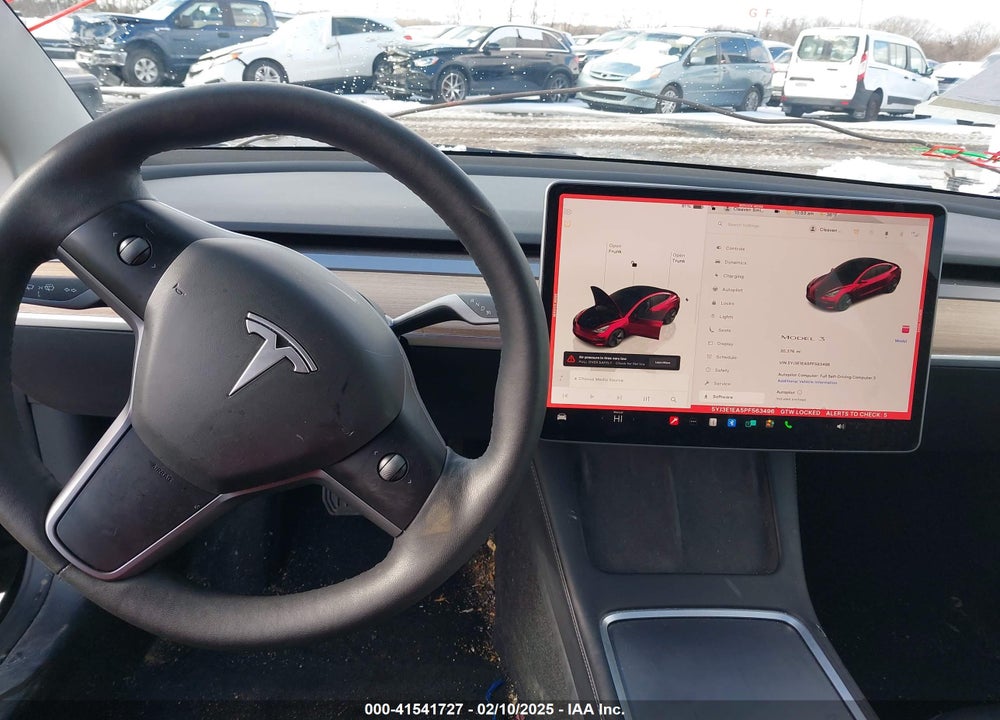 2023 TESLA MODEL 3 REAR-WHEEL DRIVE VIN: 5YJ3E1EA5PF563496