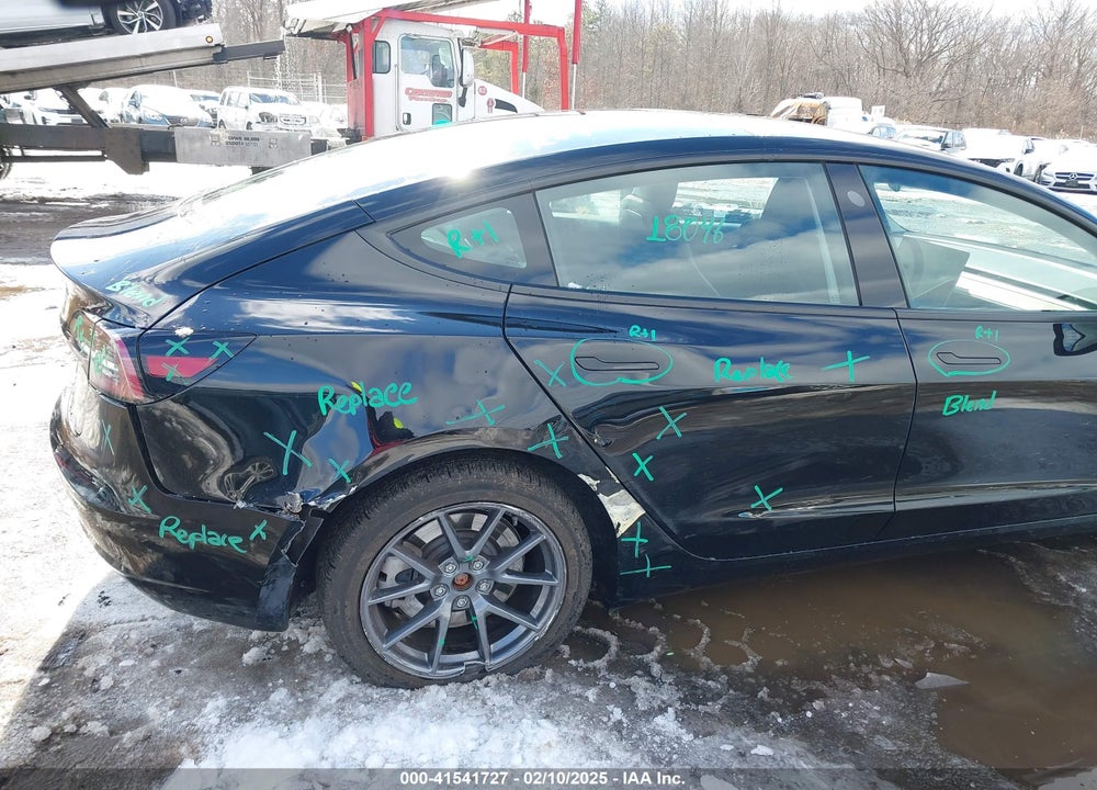 2023 TESLA MODEL 3 REAR-WHEEL DRIVE VIN: 5YJ3E1EA5PF563496