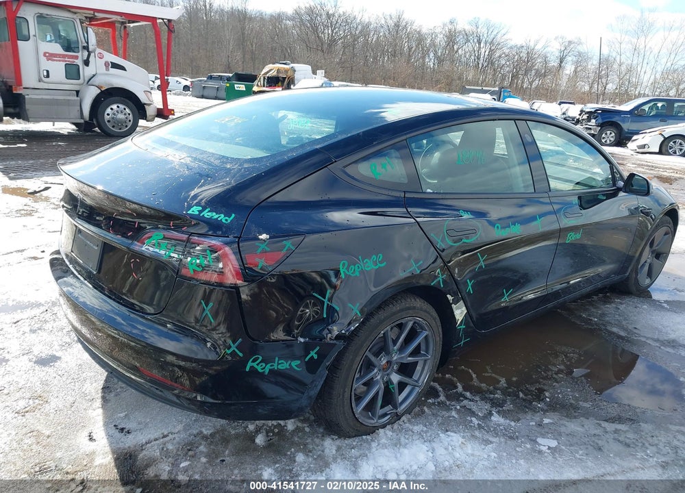 2023 TESLA MODEL 3 REAR-WHEEL DRIVE VIN: 5YJ3E1EA5PF563496