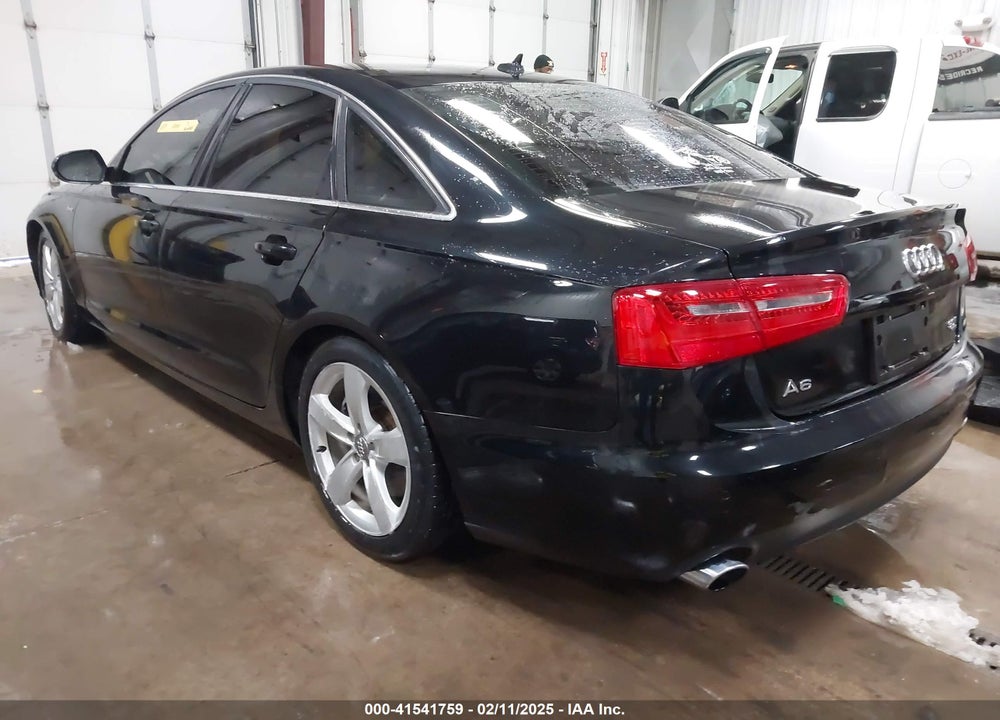 2012 AUDI A6 VIN: WAUBGAFC5CN004898