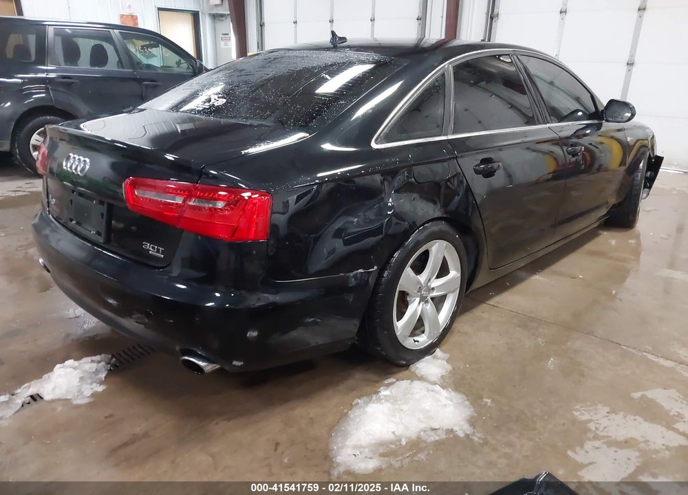 2012 AUDI A6 VIN: WAUBGAFC5CN004898