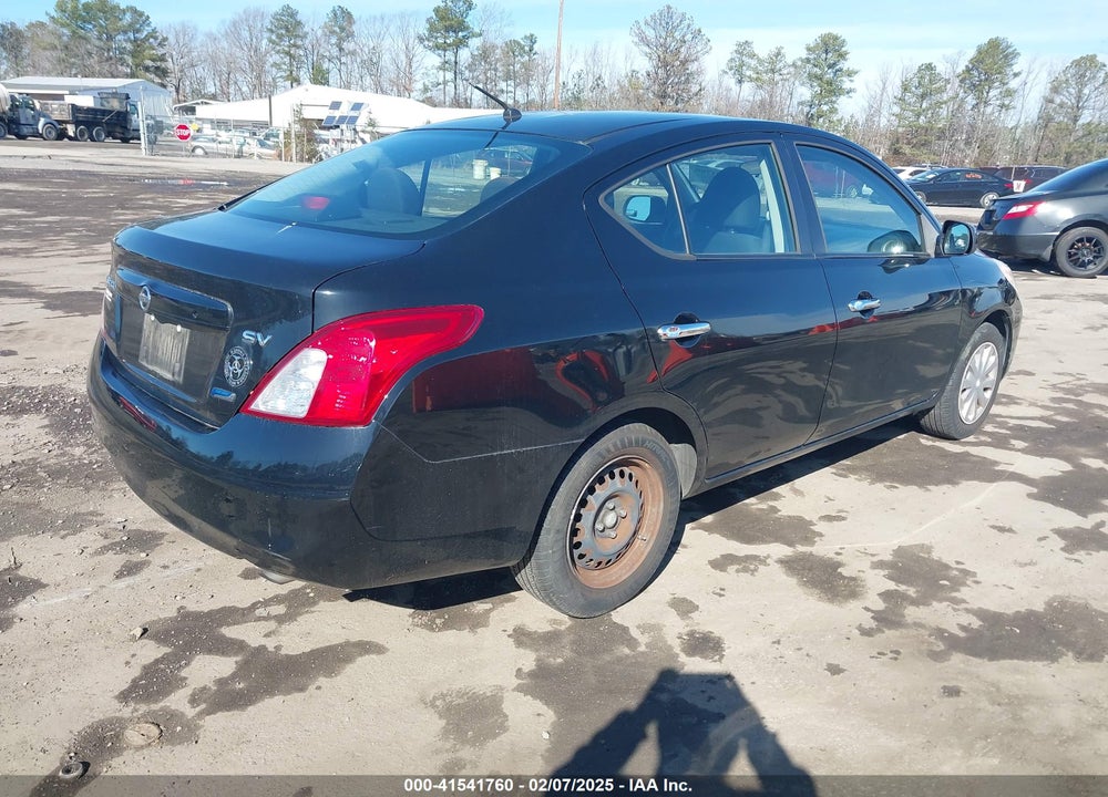 2012 NISSAN VERSA 1.6 SV VIN: 3N1CN7AP9CL825595