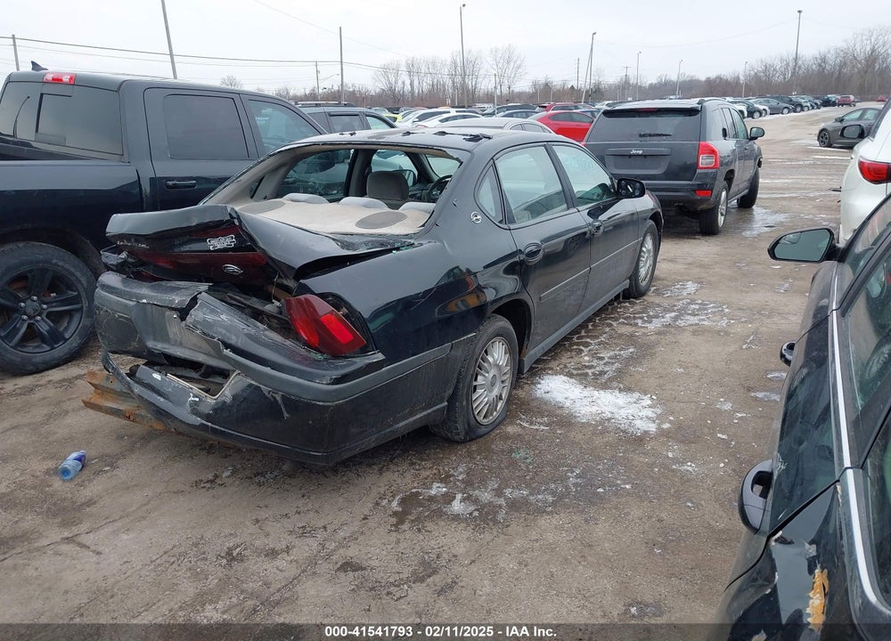 2000 CHEVROLET IMPALA VIN: 2G1WF55K9Y9119370