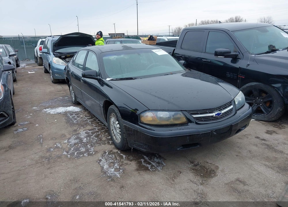 2000 CHEVROLET IMPALA VIN: 2G1WF55K9Y9119370