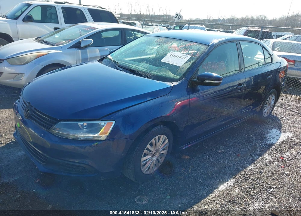 2011 VOLKSWAGEN JETTA VIN: 3VWDX7AJ9BM094552