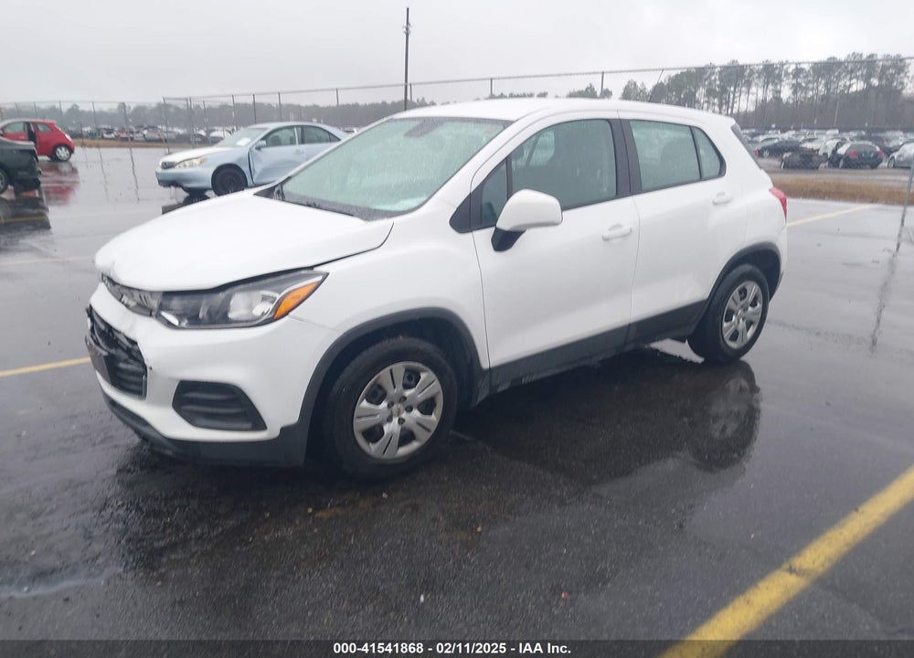 2019 CHEVROLET TRAX LS VIN: 3GNCJKSB7KL184192