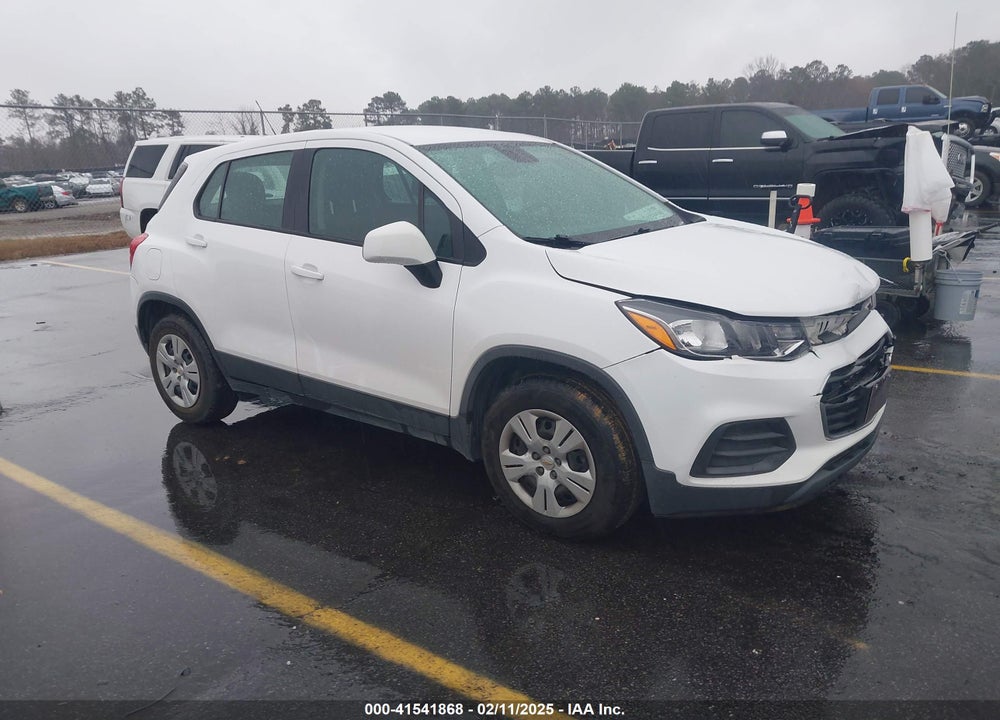 2019 CHEVROLET TRAX LS VIN: 3GNCJKSB7KL184192