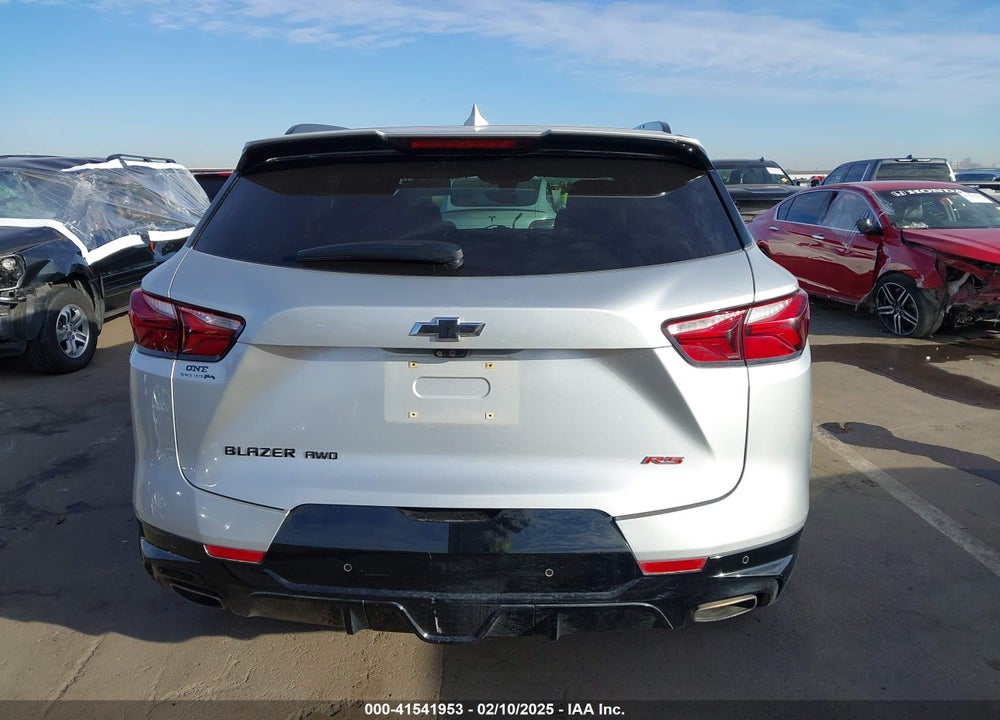 2019 CHEVROLET BLAZER VIN: 3GNKBJRS7KS620778