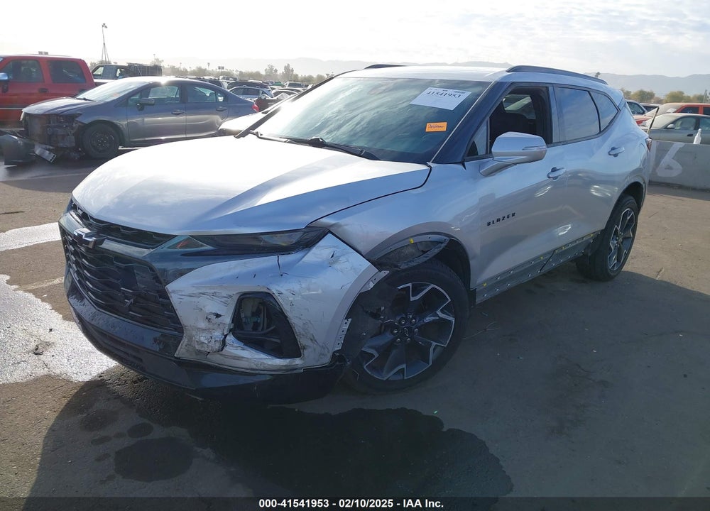2019 CHEVROLET BLAZER VIN: 3GNKBJRS7KS620778