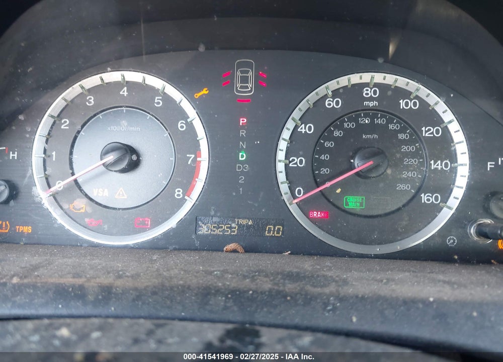 2008 HONDA ACCORD VIN: 1HGCP26388A142402