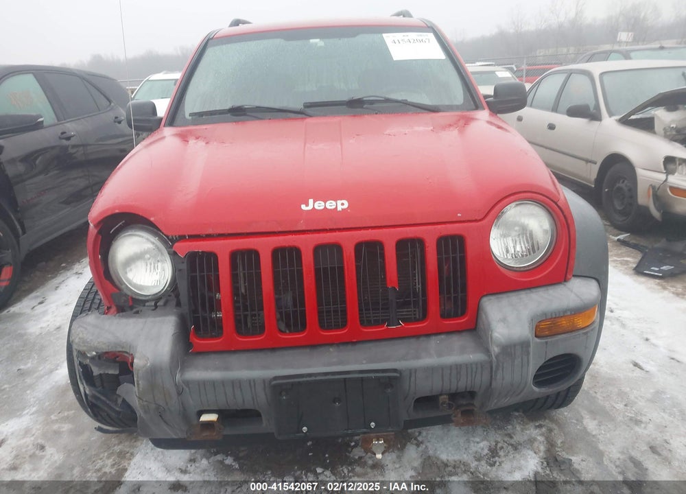 2004 JEEP LIBERTY SPORT VIN: 1J8GL48K04W318490