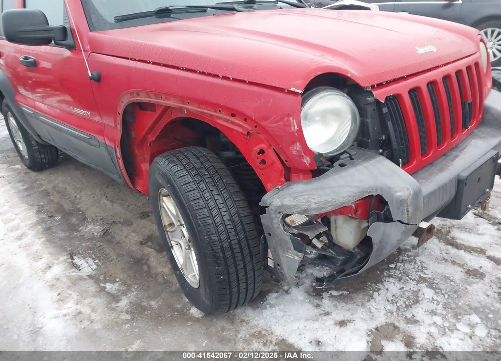 2004 JEEP LIBERTY SPORT VIN: 1J8GL48K04W318490