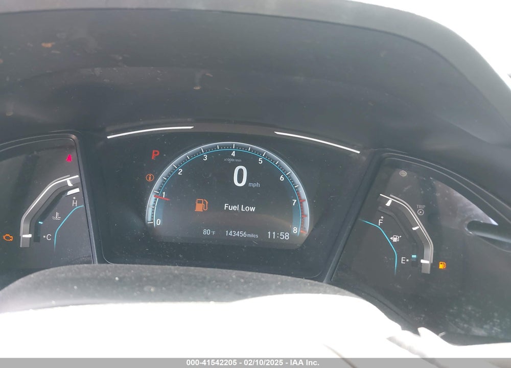 2019 HONDA CIVIC VIN: 2HGFC2F66KH601700