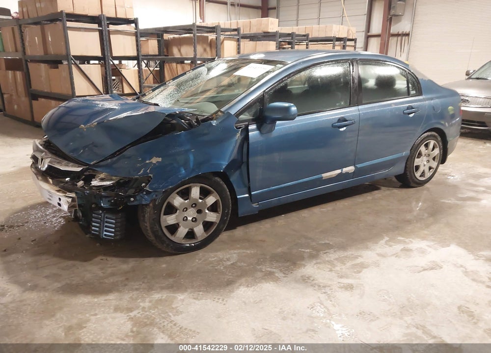 2009 HONDA CIVIC LX VIN: 2HGFA16559H353649
