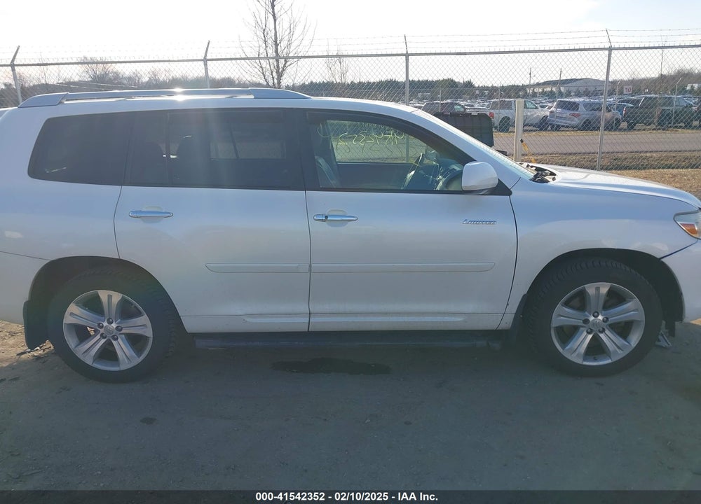 2008 TOYOTA HIGHLANDER LIMITED VIN: JTEES42A982103300