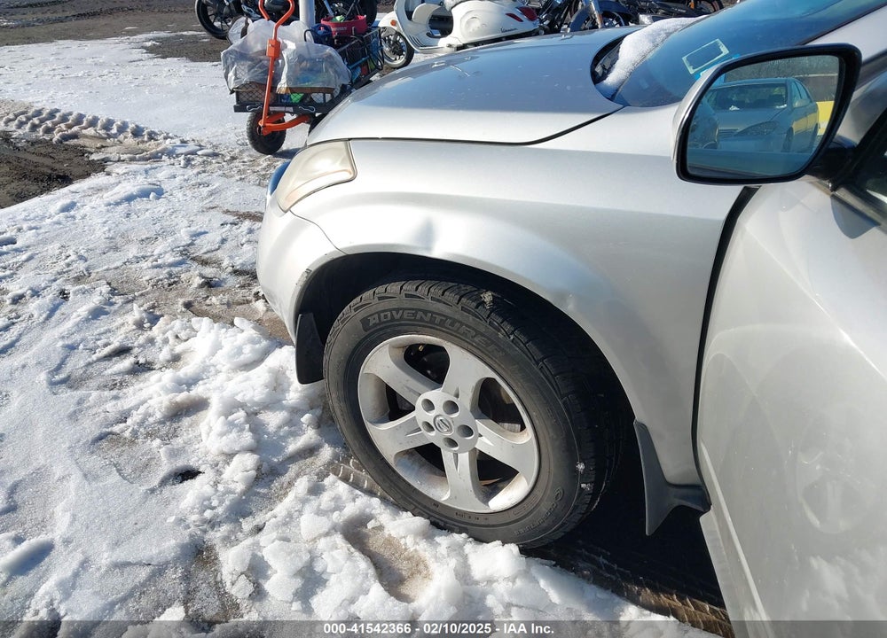 2005 NISSAN MURANO VIN: JN8AZ08W45W438158