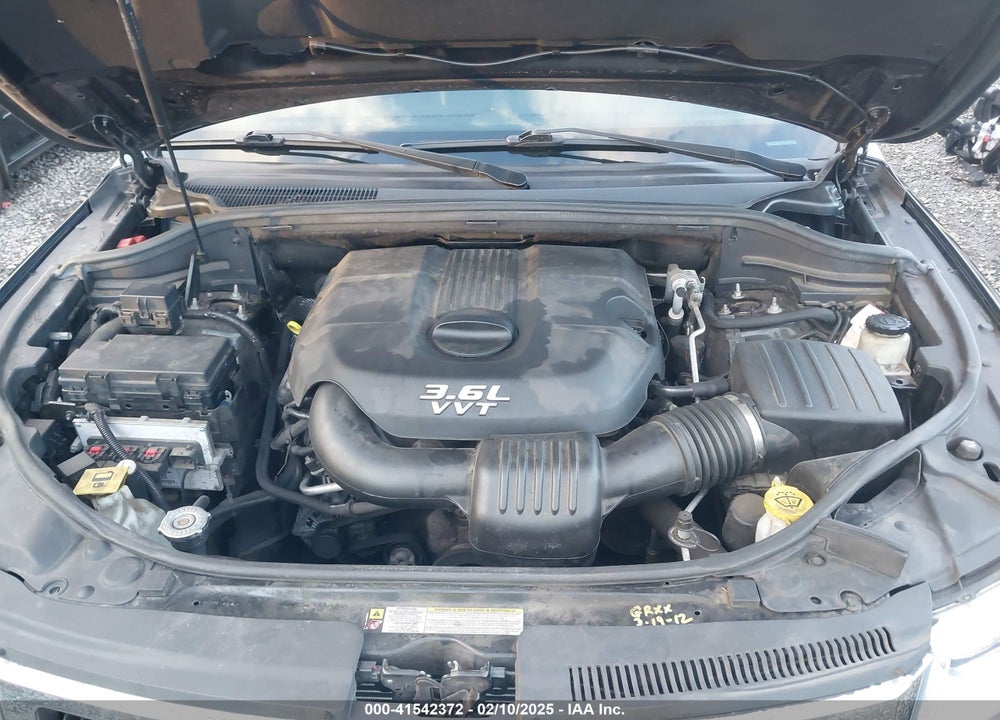 2012 JEEP GRAND CHEROKEE LAREDO VIN: 1C4RJFAG0CC280864