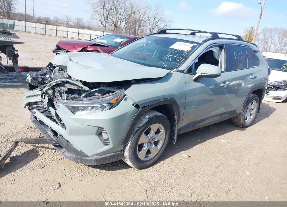 2021 TOYOTA RAV4 VIN: 2T3P1RFV1MW239321