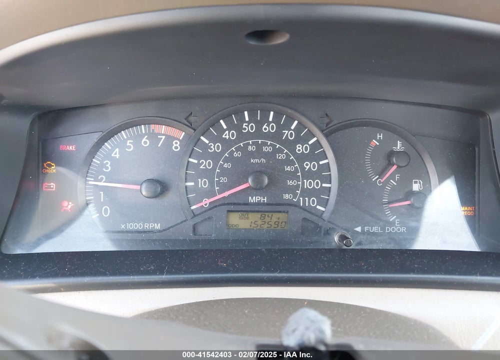 2007 TOYOTA COROLLA CE VIN: 2T1BR32E17C807698