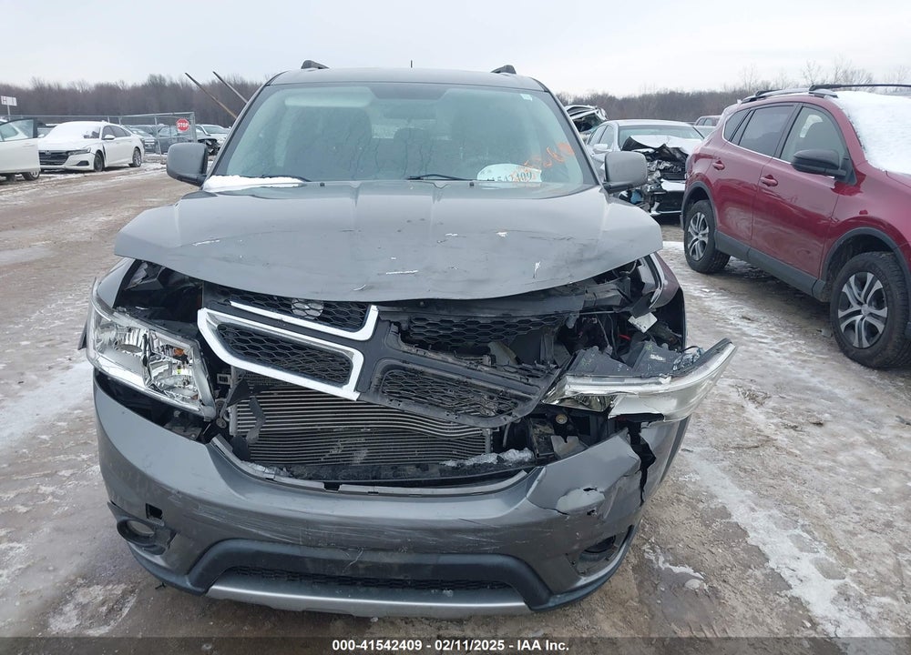 2013 DODGE JOURNEY SXT VIN: 3C4PDDBG9DT535860