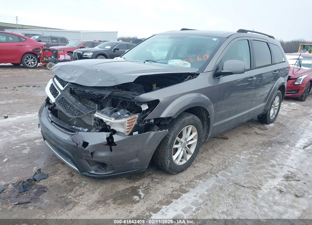 2013 DODGE JOURNEY SXT VIN: 3C4PDDBG9DT535860