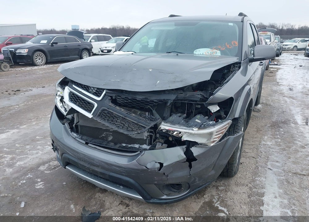 2013 DODGE JOURNEY SXT VIN: 3C4PDDBG9DT535860