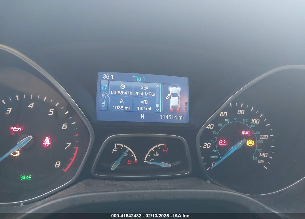 2014 FORD FOCUS VIN: 1FADP3K28EL370489
