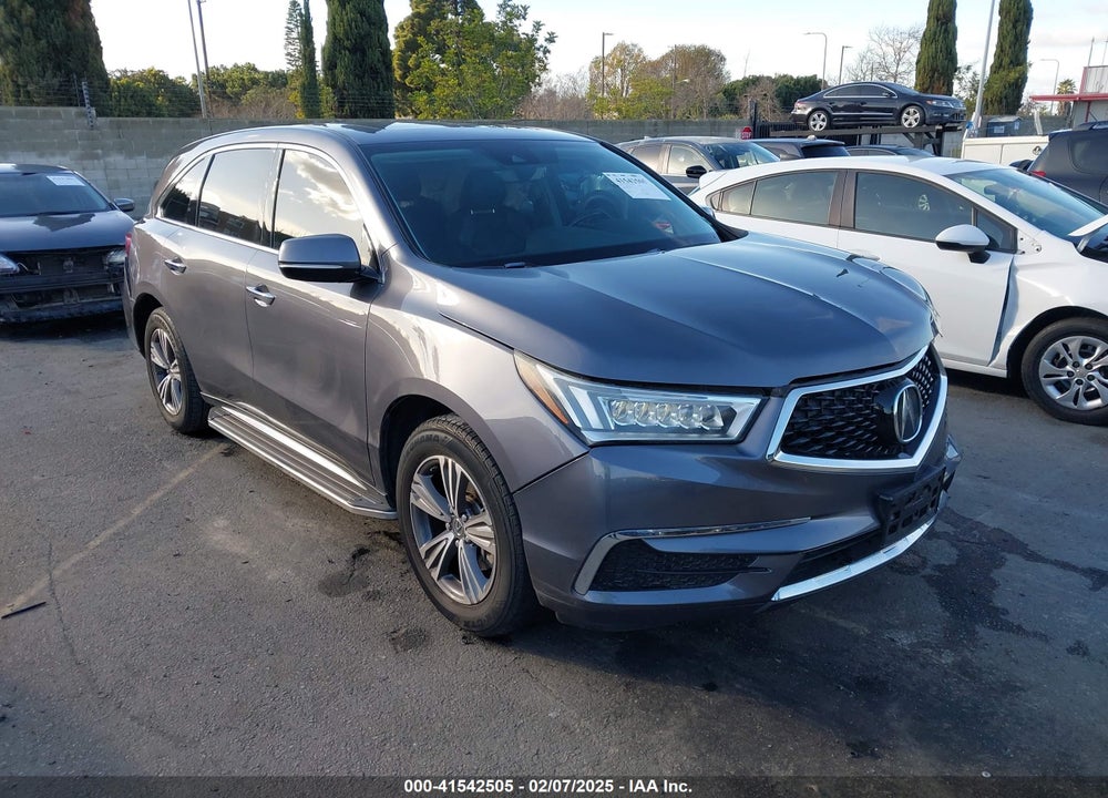 2019 ACURA MDX VIN: 5J8YD3H38KL005442
