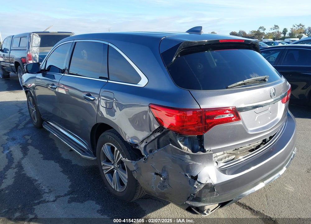 2019 ACURA MDX VIN: 5J8YD3H38KL005442