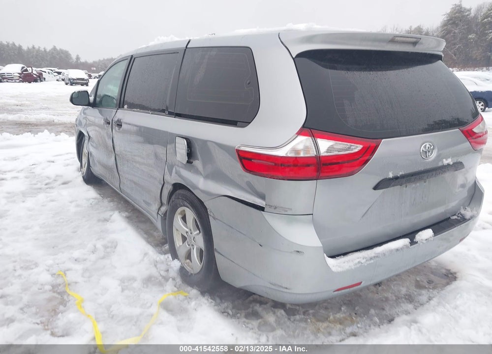 2017 TOYOTA SIENNA VIN: 5TDZZ3DC9HS802672