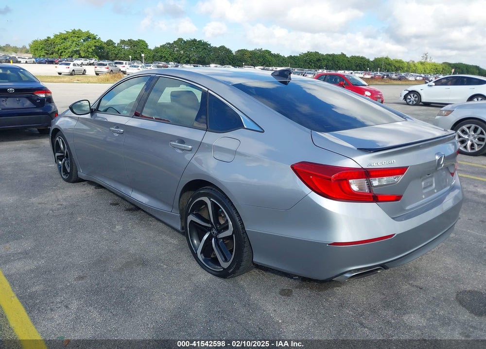 2021 HONDA ACCORD SPORT VIN: 1HGCV1F31MA014061