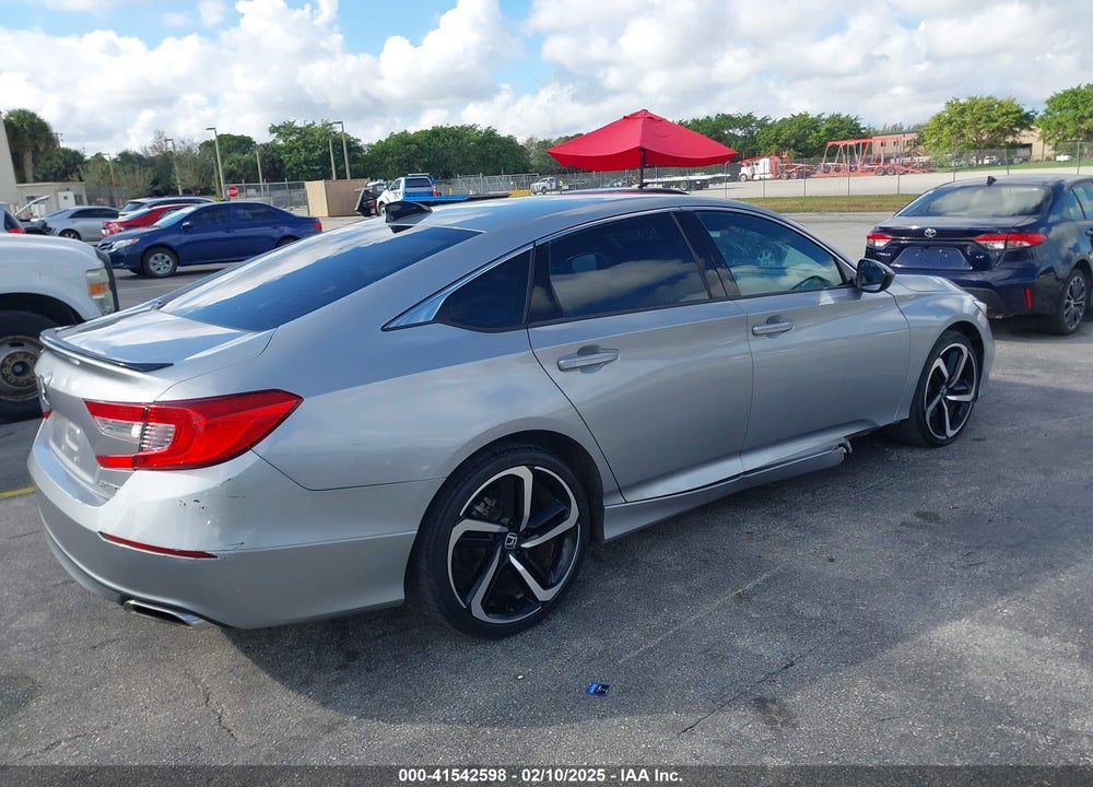 2021 HONDA ACCORD SPORT VIN: 1HGCV1F31MA014061