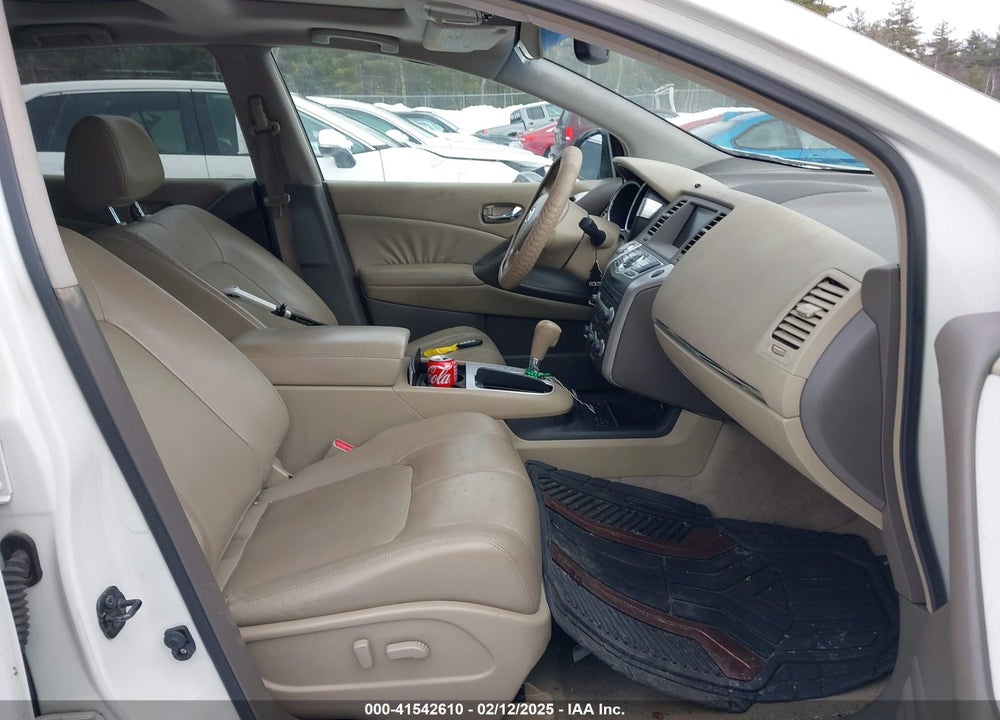 2010 NISSAN MURANO VIN: JN8AZ1MW1AW124571