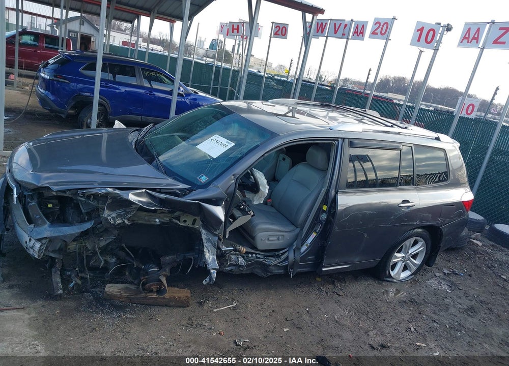 2010 TOYOTA HIGHLANDER VIN: 5TDDK3EHXAS031184