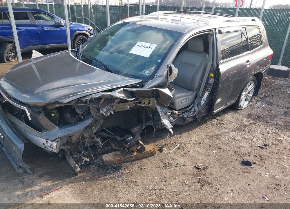 2010 TOYOTA HIGHLANDER VIN: 5TDDK3EHXAS031184