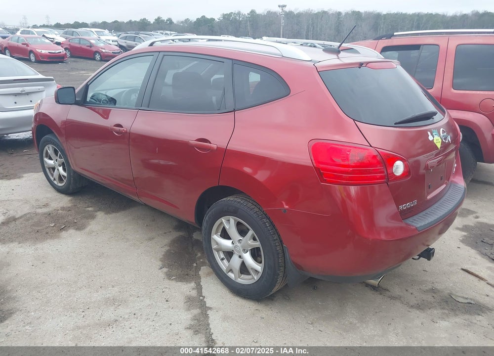 2009 NISSAN ROGUE VIN: JN8AS58TX9W047013